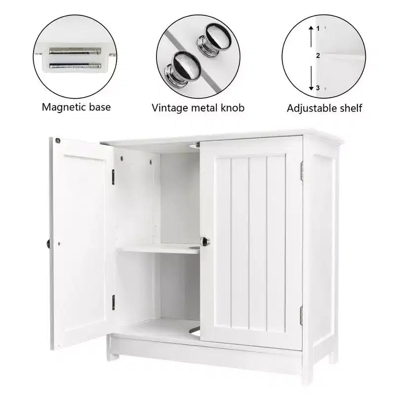 Meuble bas de salle de bain sans plan vasque