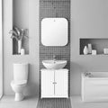 Meuble bas de salle de bain sans plan vasque