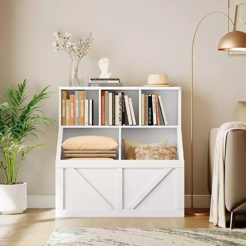 Étagère à livres et rangement pour enfants pour salle de jeux, chambre, crèche et garderie