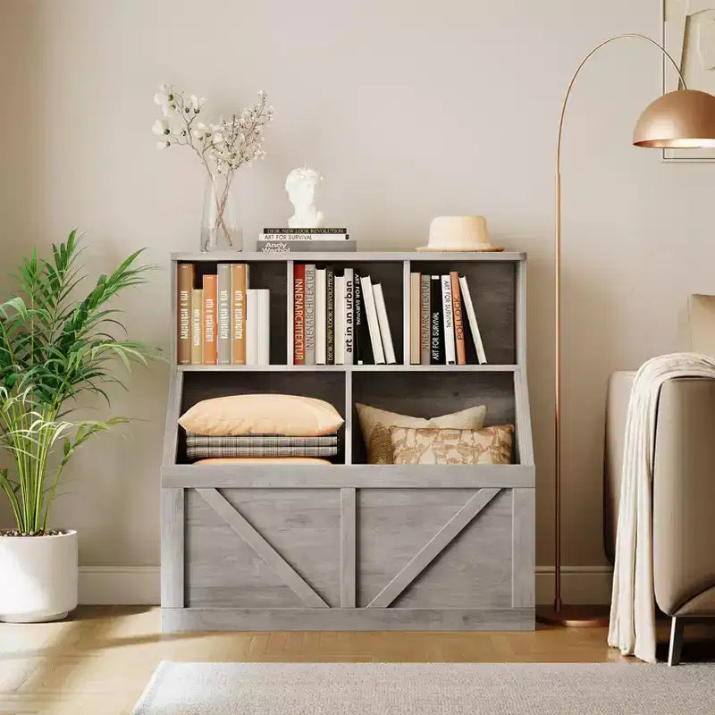 Étagère à livres et rangement pour enfants pour salle de jeux, chambre, crèche et garderie