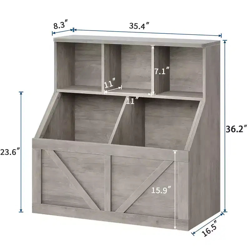 Étagère à livres et rangement pour enfants pour salle de jeux, chambre, crèche et garderie