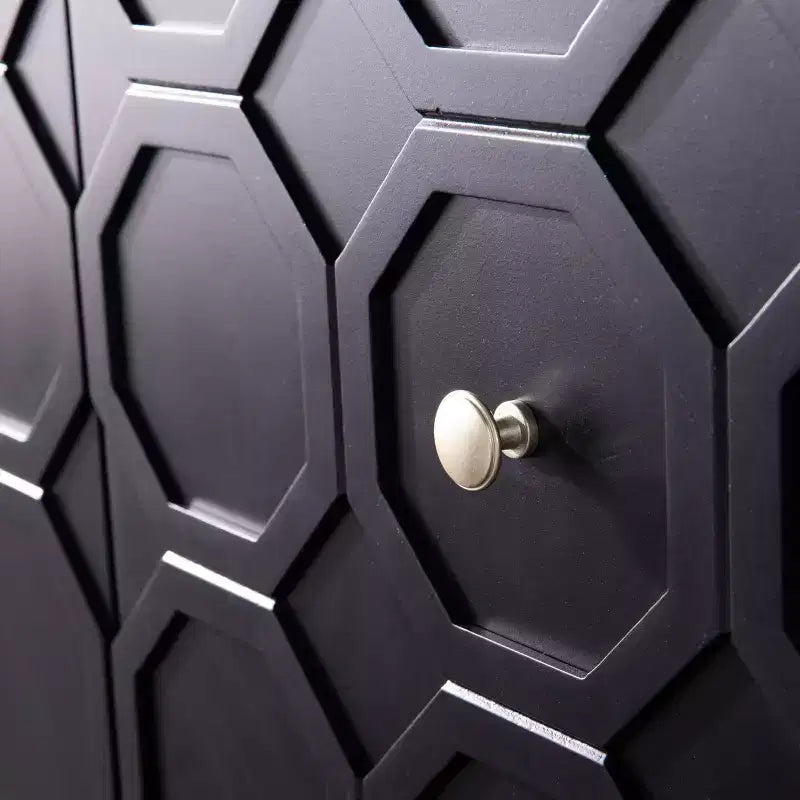 Armoire de rangement à deux portes Lockers - Noire