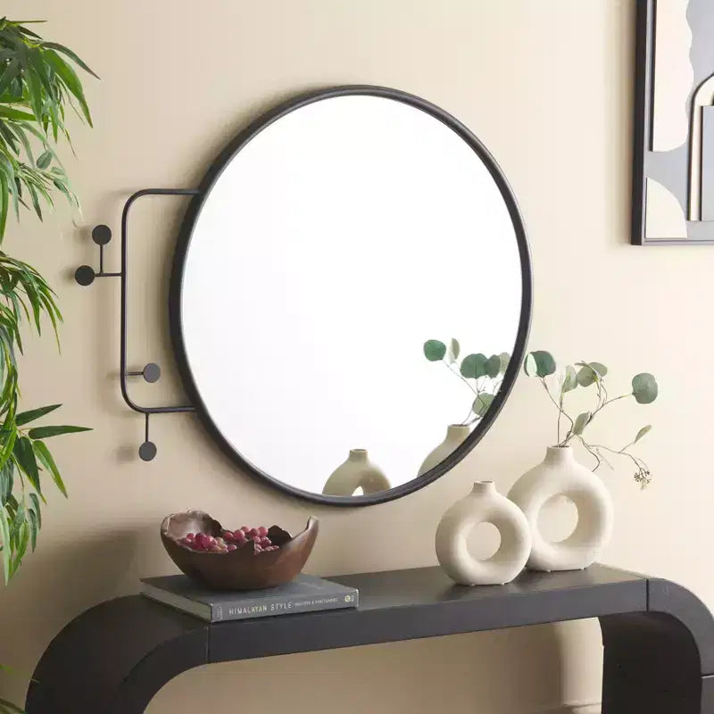 Miroir Marlo – 31 x 38,5 – Noir