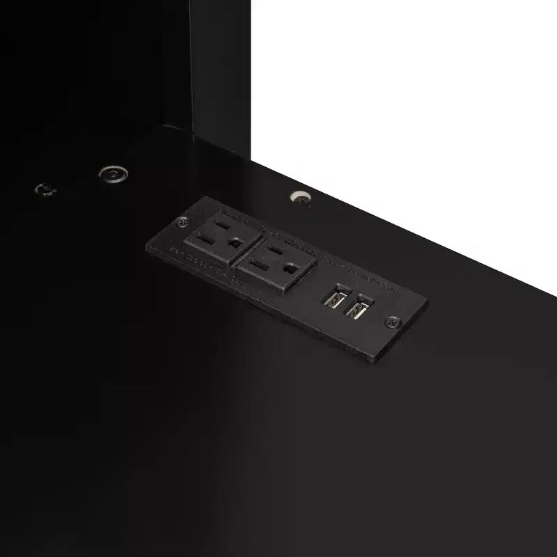 Lit mezzanine de jeu en bois pleine taille avec bureau et armoire, port USB et lumière LED pour chambre d'enfants, d'adolescents et d'adultes