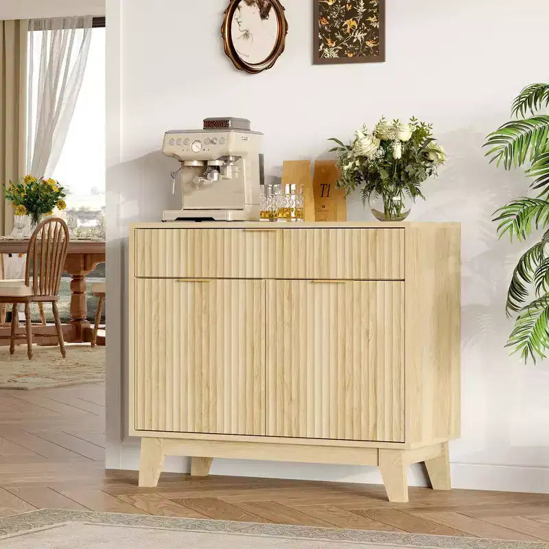 Buffet de salle à manger/cuisine/salon avec étagère réglable et tiroir
