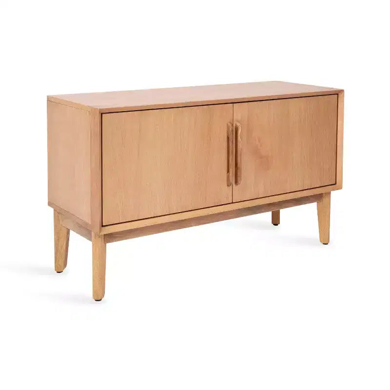 Kate and Laurel McCutcheon Wood TV Stand