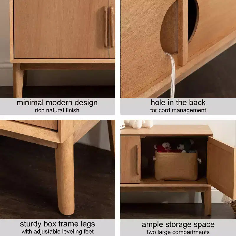 Meuble TV en bois