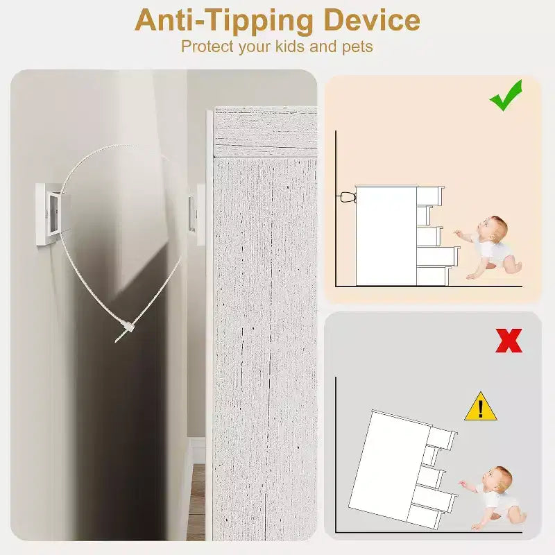 5 casiers modernes avec grand rangement pour chambre à coucher, salon, chambre d'enfant, entrée, blanc