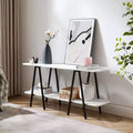 Table d'appoint moderne blanche