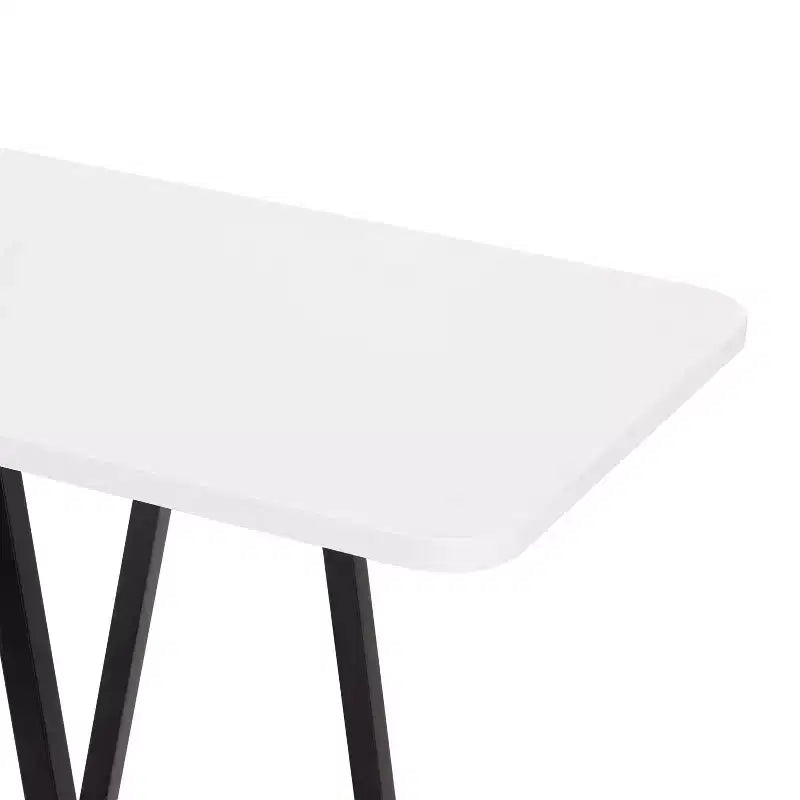 Table d'appoint moderne blanche