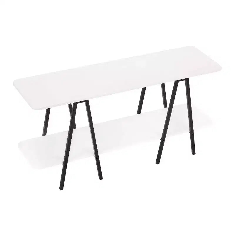 Table d'appoint moderne blanche