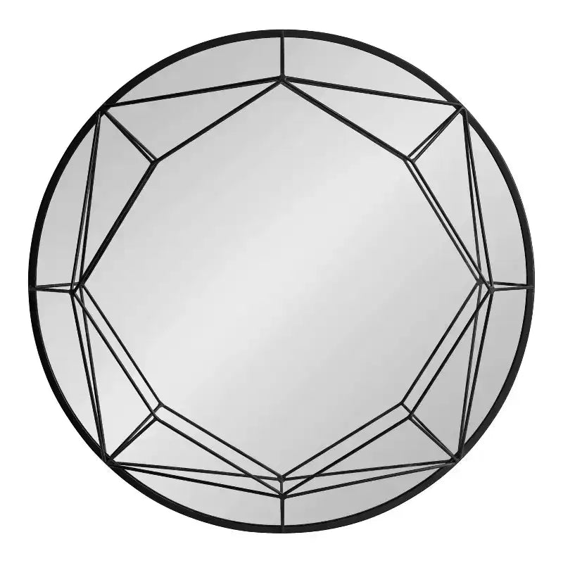 Miroir mural rond de 30 po