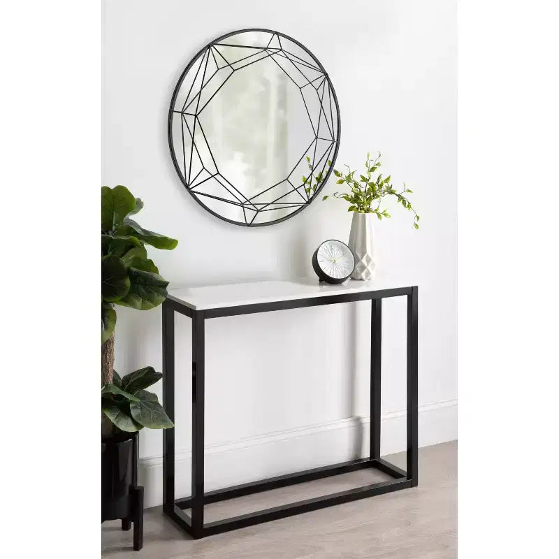 Miroir mural rond de 30 po