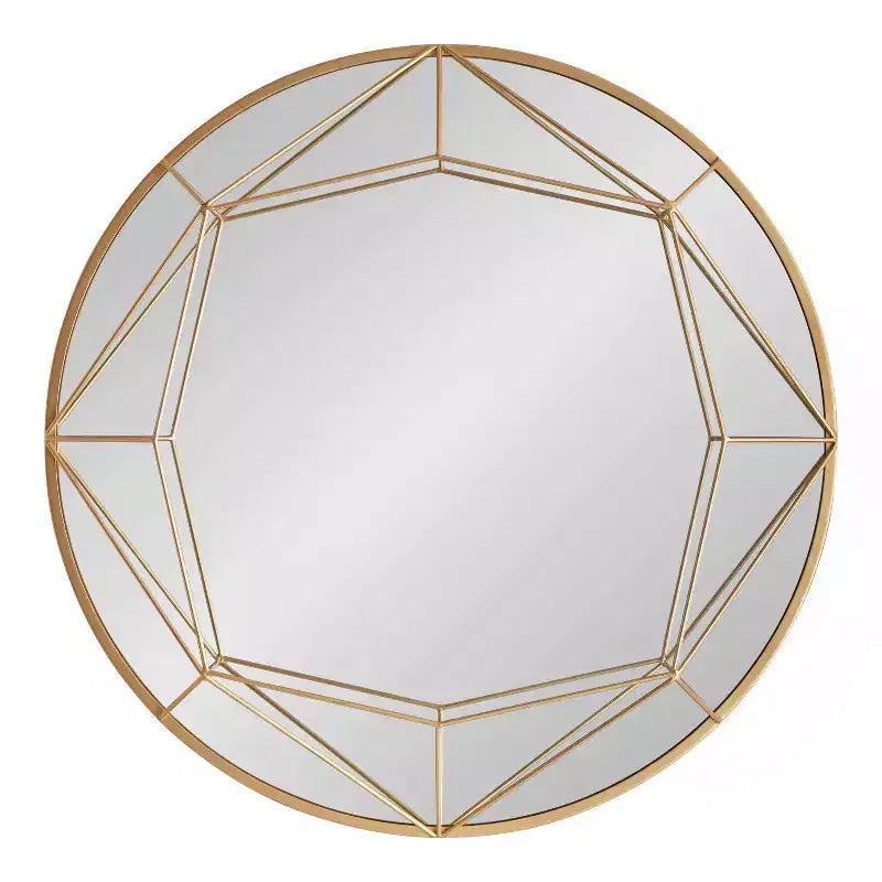 Miroir mural rond de 30 po