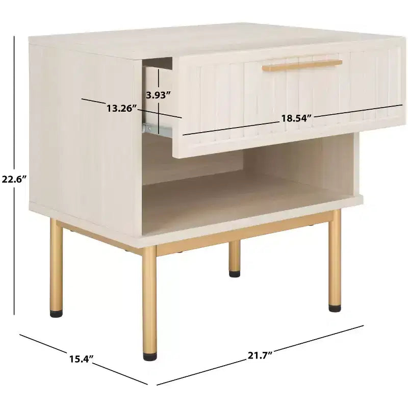Table de chevet avec tiroir
