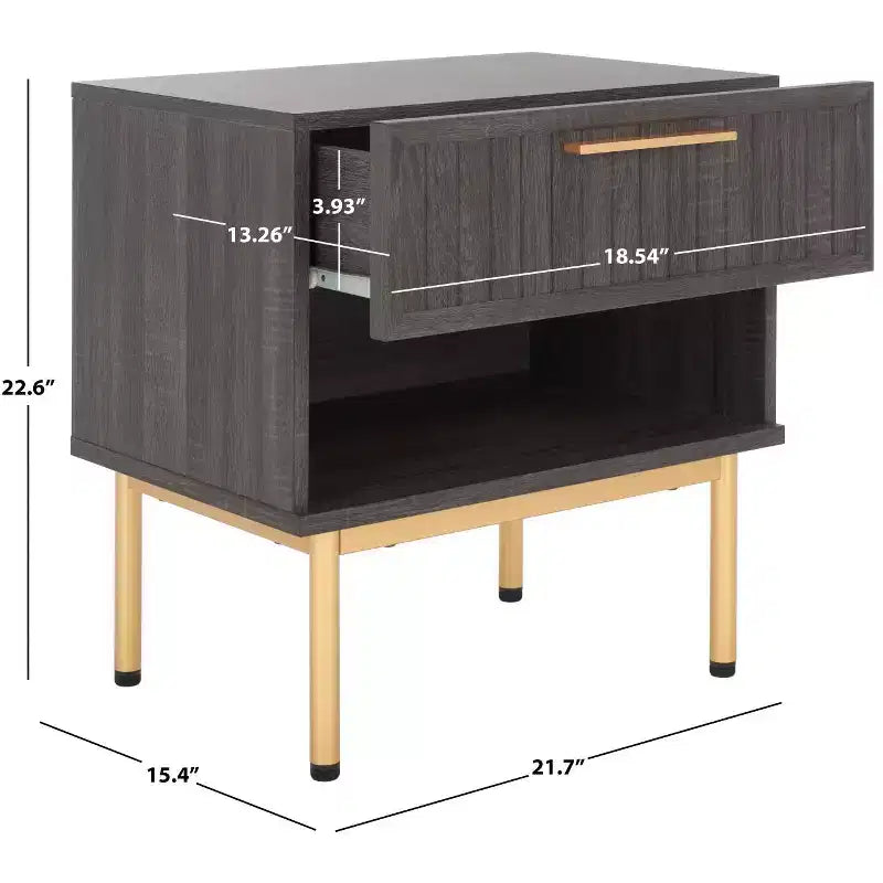 Table de chevet avec tiroir