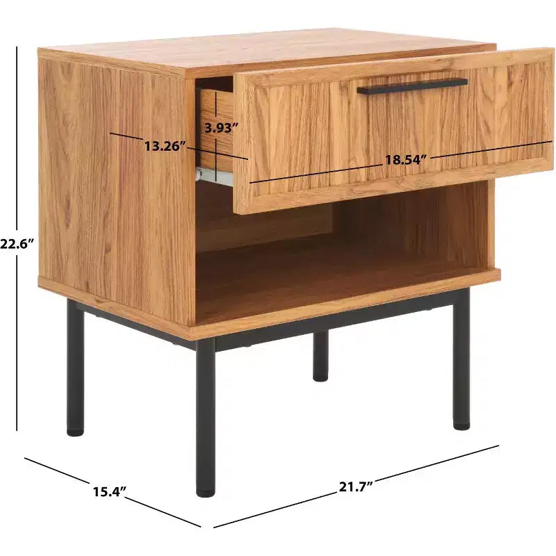 Table de chevet avec tiroir