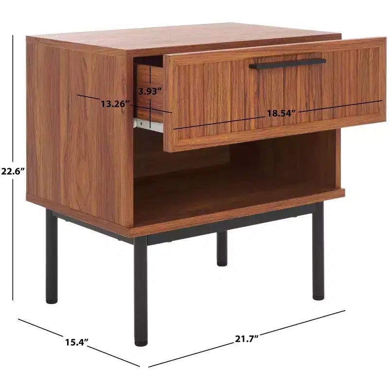 Table de chevet avec tiroir