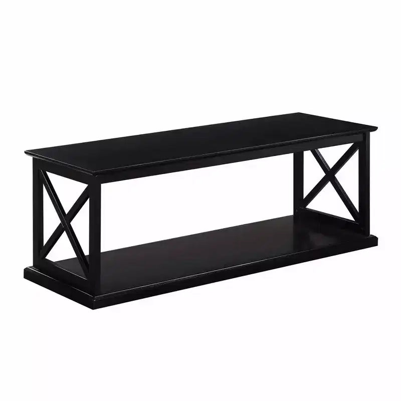 Table basse avec étagère